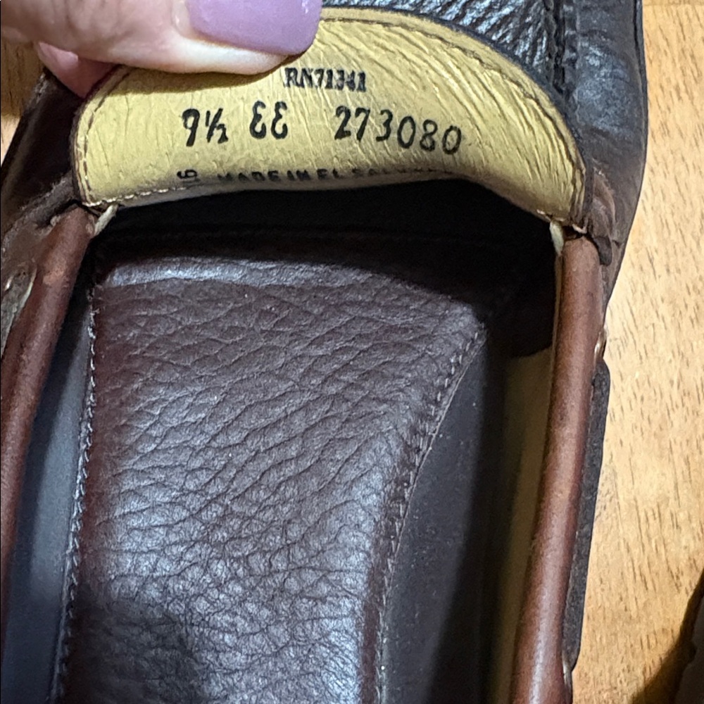 MENS LLBEAN LOAFERS - Picture 6 of 12